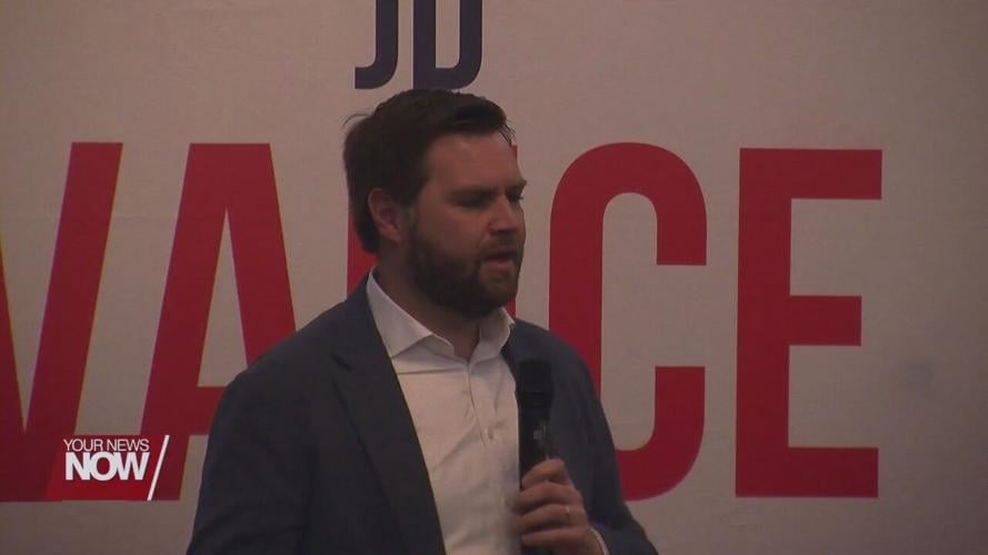 JD Vance speaks to Lima voters during town hall meeting