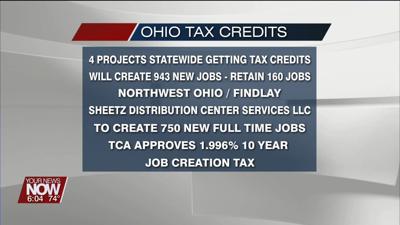 Project in Findlay expected to create hundreds of jobs garners tax credit