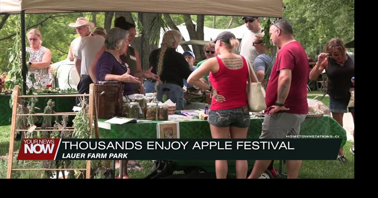 Thousands enjoy the new location of Johnny Appleseed's Apple Festival
