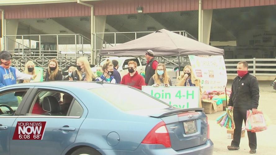 Residents pack Allen County Fairgrounds for Easter Egg Drive-Thru