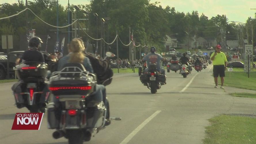 Wapakoneta VFW holds motorcycle escort for American Vietnam Traveling Wall