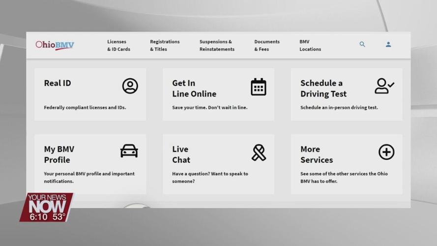 Ohio Bureau of Motor Vehicles updates website
