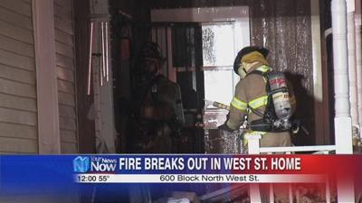 Fire breaks out in Lima home