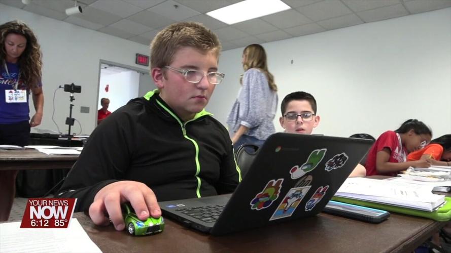 Area teens learning to be Positive Influencers on social media at a local summer camp