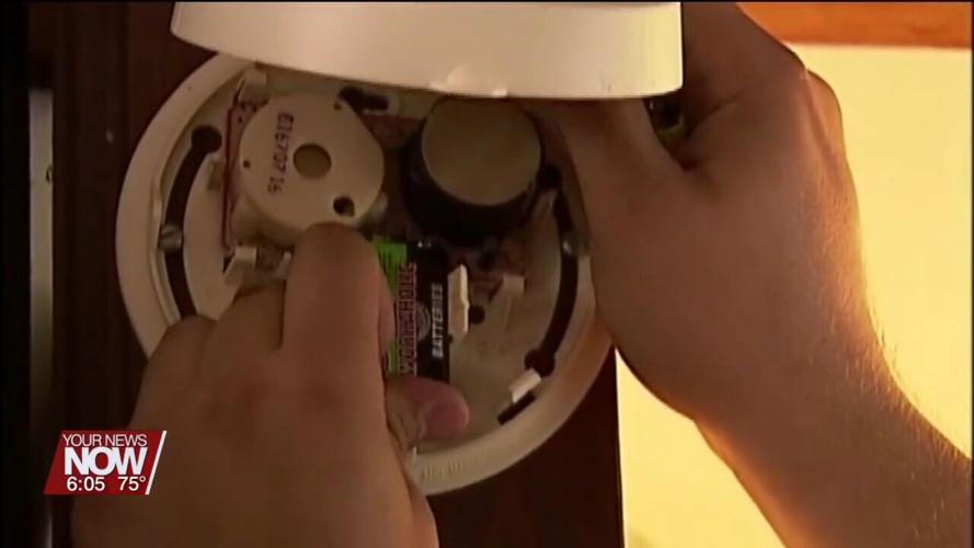 Check smoke and CO detectors when you change clocks back one hour