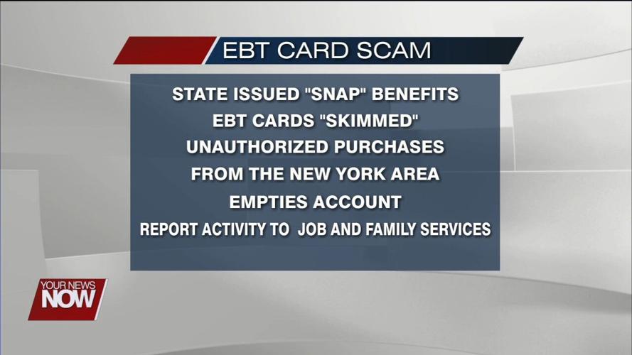 Allen County Job and Family Services warns about EBT skimming