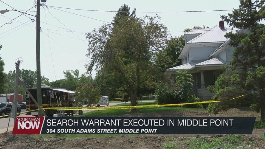 Sheriff, Ohio BCI, FBI execute search warrant on residence in Middle Point