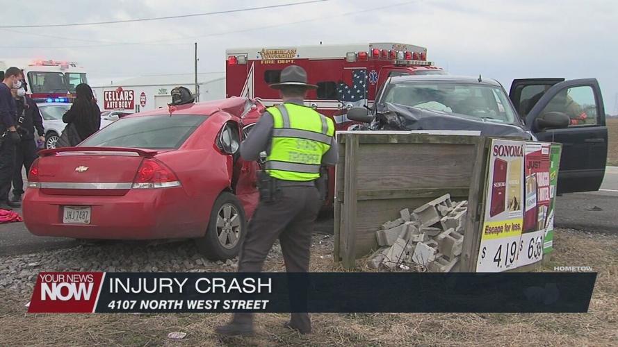 People hospitalized after two-vehicle crash