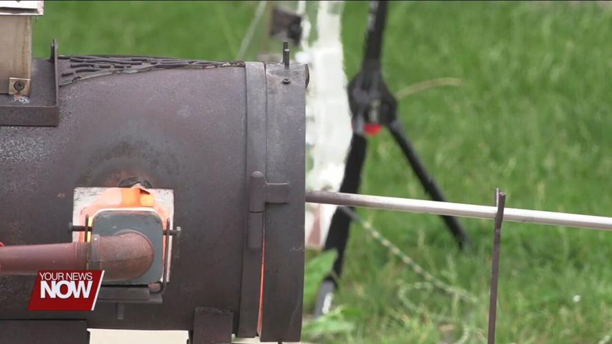 Glass blower shares life lessons through his art with Wapakoneta Middle School students