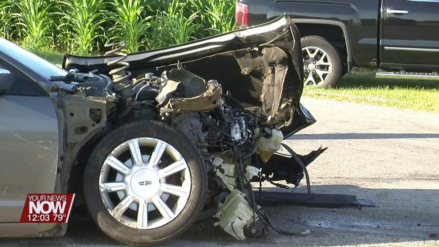 Crash outside Spencerville sends four people to the hospital