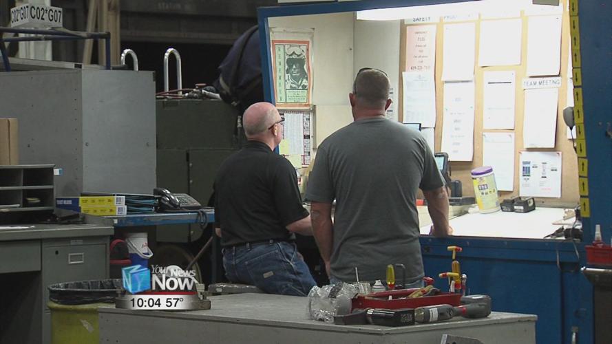 Employment is up and increasing at the Lima Tank Plant