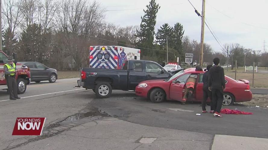 People hospitalized after two-vehicle crash
