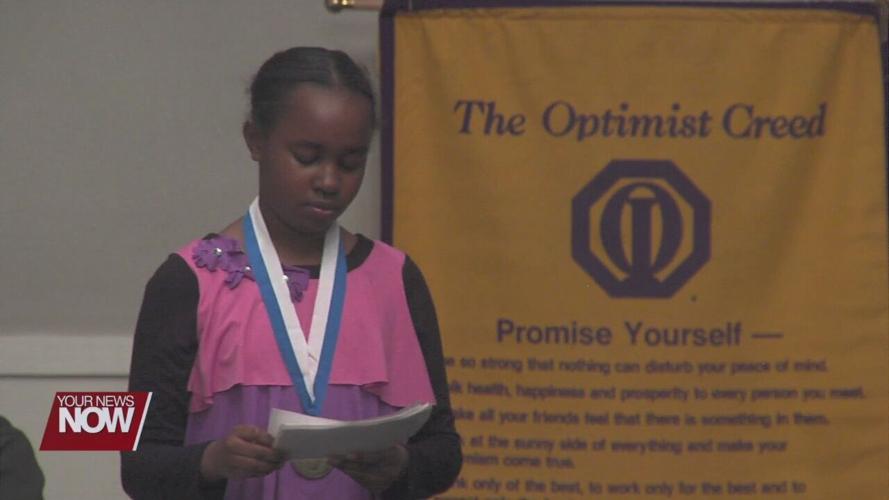 Young writers awarded by Shawnee Optimist Club
