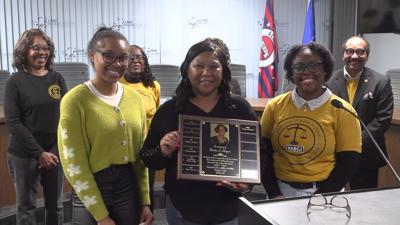 Student receives NABCJ-Lima scholarship honoring late caseworker Bonita Haynes