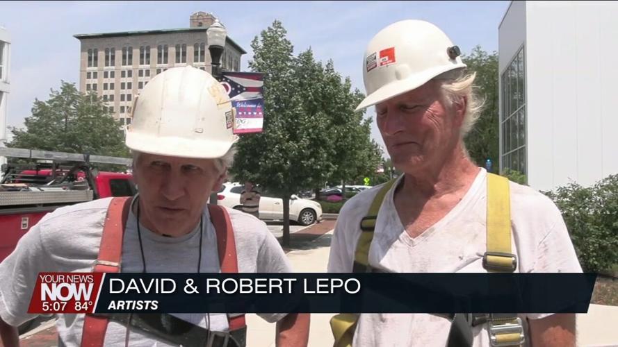 "Celebration" painting now on display in downtown Lima