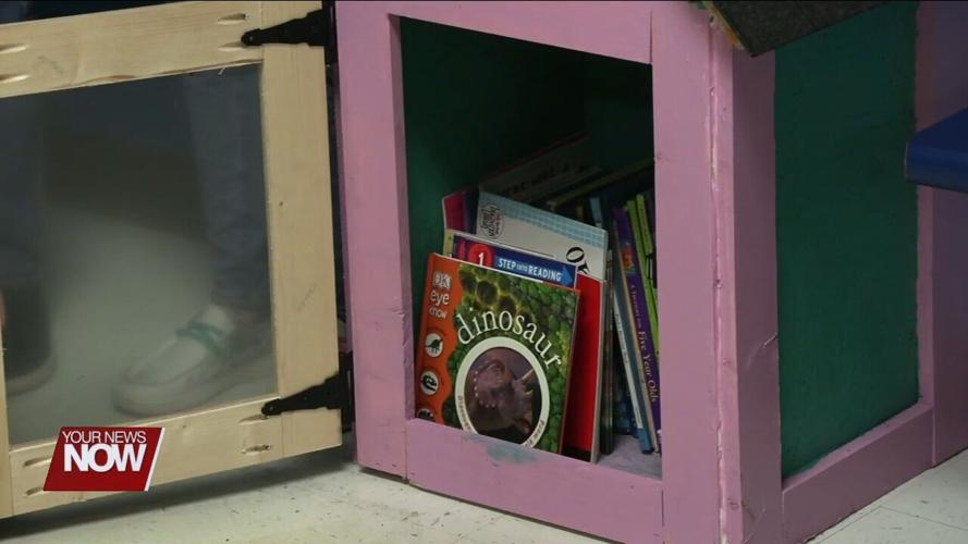 Local Girl Scout Builds Little Free Library for Lima Memorial Health System Pediatrics