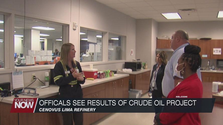 Community officials tour control room and laboratory at Cenovus Lima Refinery