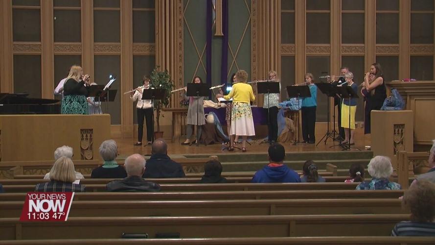 Flute Choir gets to shine after being halted because of the pandemic
