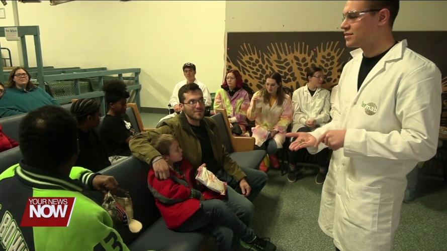 Ohio Northern University students teach chemistry with magic show