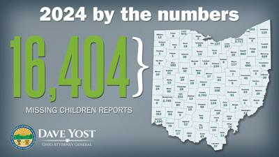 Missing Children Cases County Map