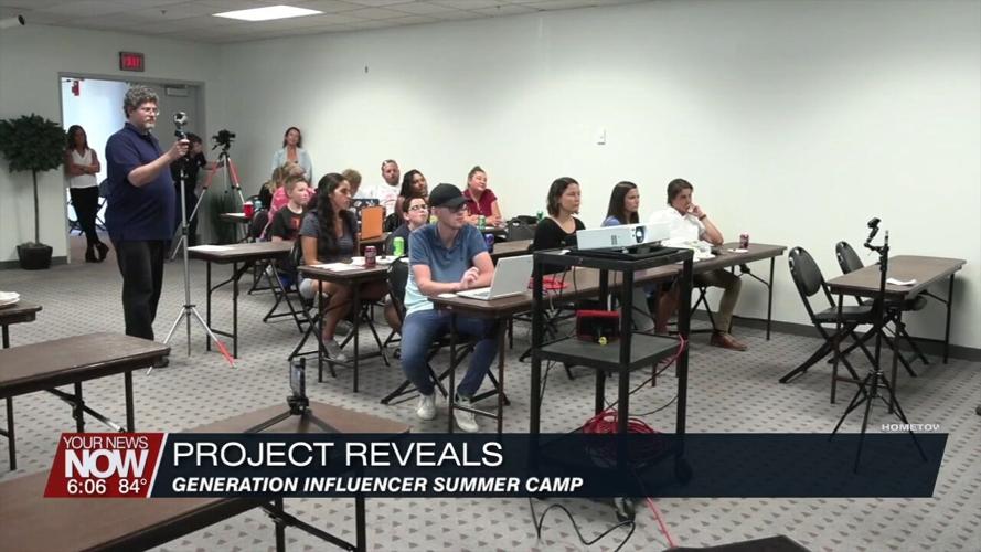 Local teenagers learn to be positive influences on the internet