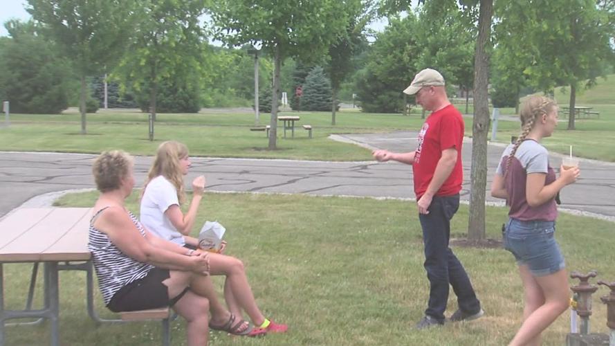 Father's Day spent outdoors