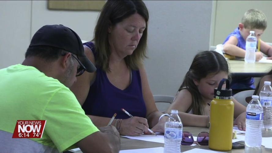 Auglaize County Library gets the creativity flowing with a sweet treat at Donuts and Drawings event