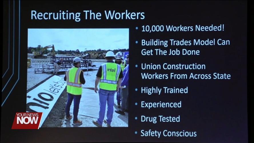 Chamber members learn about staffing needs for major Intel project underway in Ohio