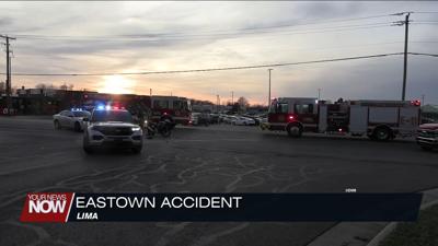 One injured in motorcycle vs car crash on Eastown Road