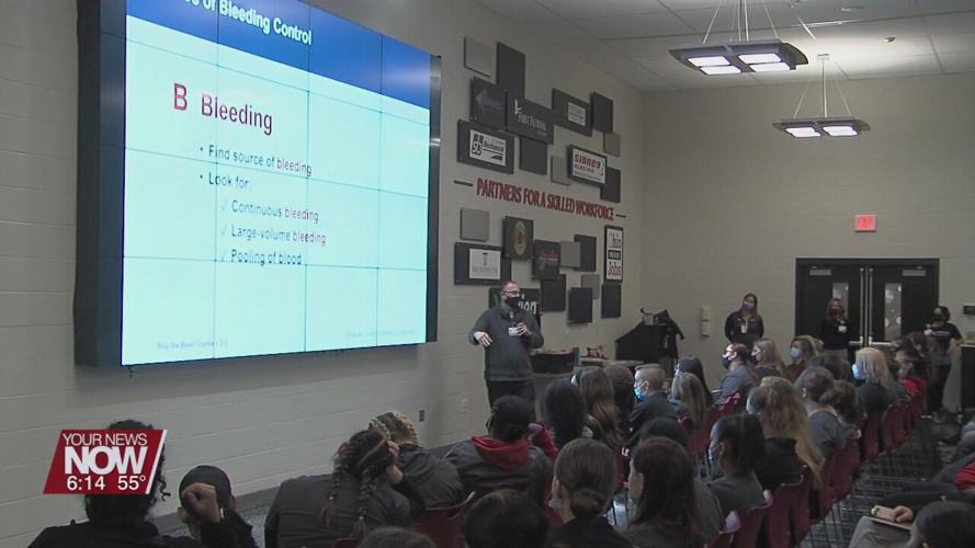 Apollo students earn their Stop the Bleed certificates