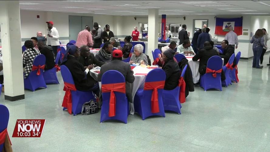 The Haitian Community around Lima celebrate Haiti's Independence Day
