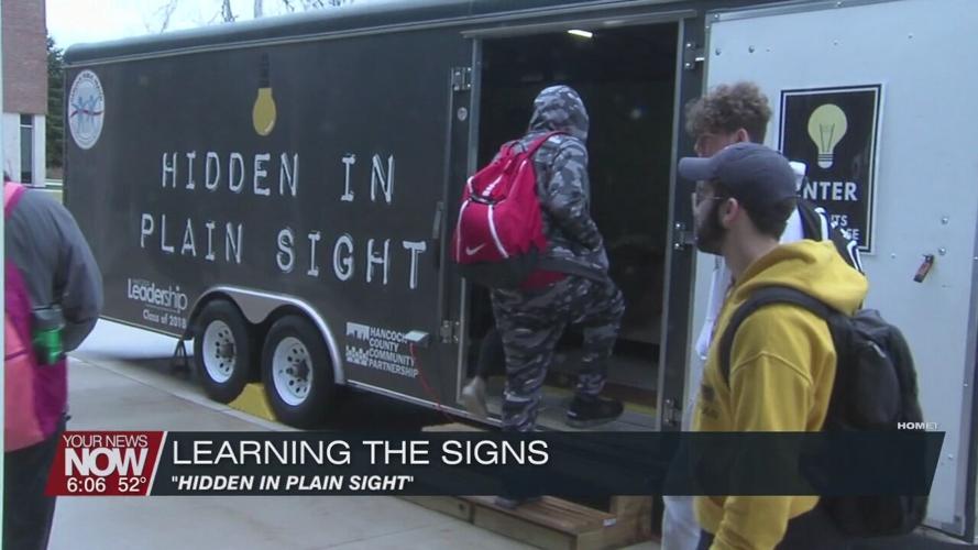 Hancock County Public Health brings Hidden in Plain Sight interactive display to OSU Lima Campus