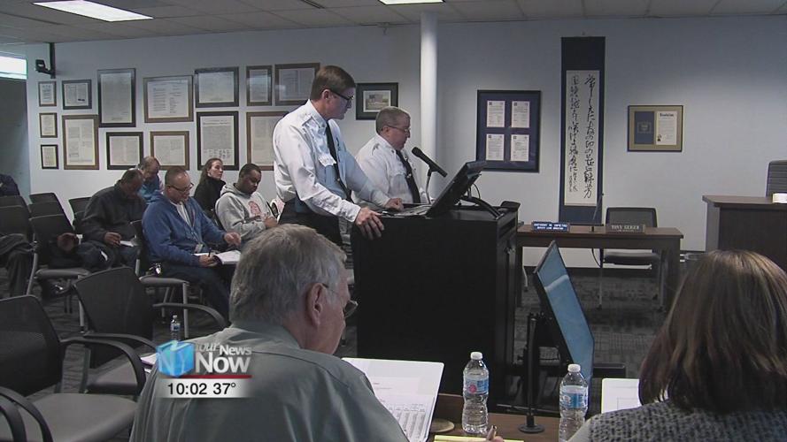 Lima fire and police departments present during 2020 budget hearing