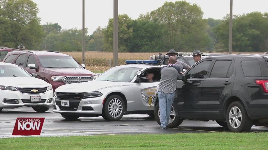 Suspect who shot Findlay trooper caught and taken to Hancock Justice Center