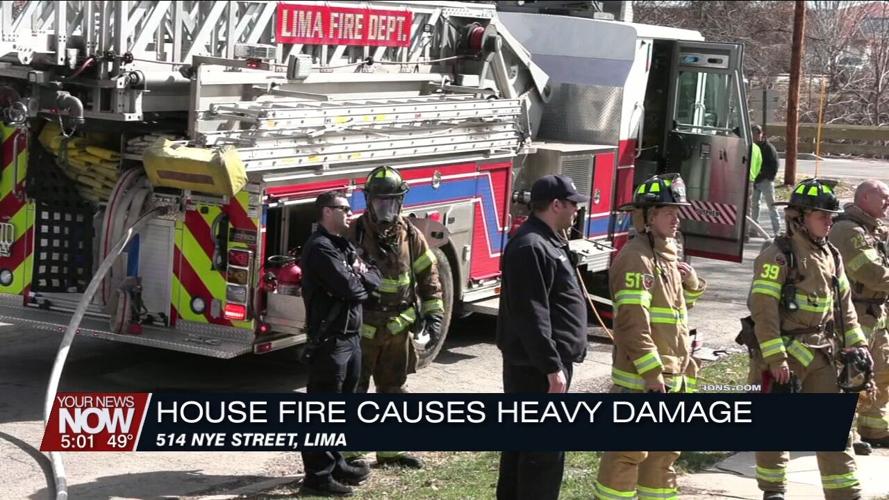 Electrical wiring suspected cause of a house fire on Nye Street