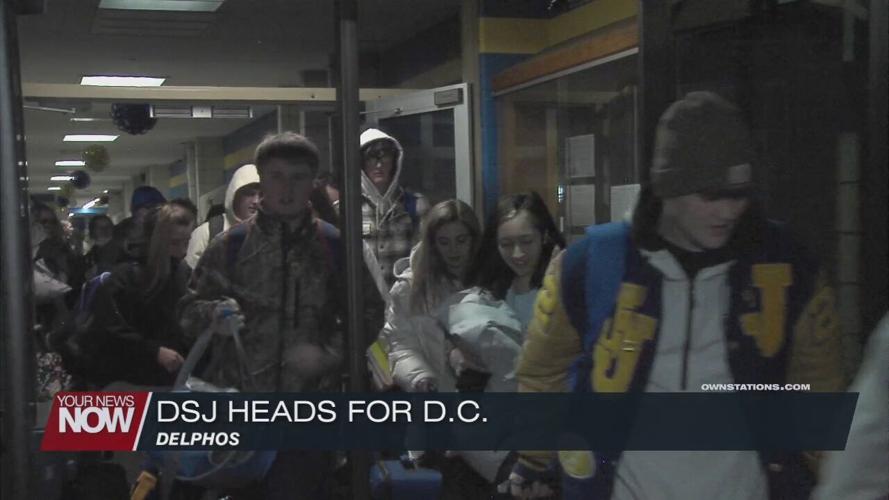 Delphos St. John's students head to D.C. for annual March for Life trip