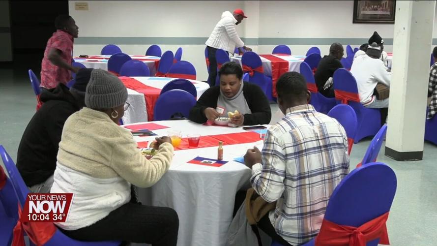 The Haitian Community around Lima celebrate Haiti's Independence Day