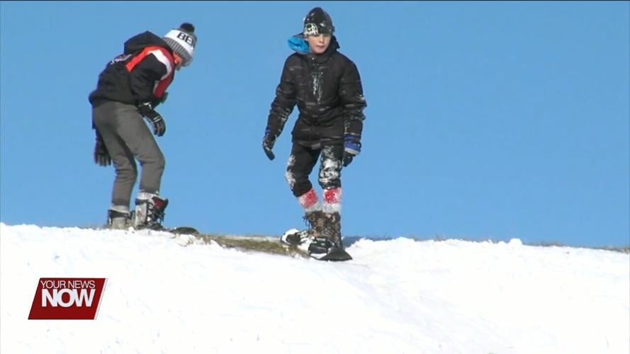 Lima's Parks and Recreation encouraging families to come and enjoy some sledding fun at Faurot Park