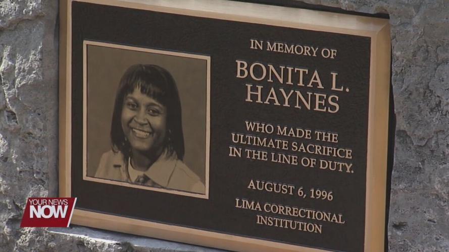 Garden dedicated Friday to correctional institution employees who made the ultimate sacrifice