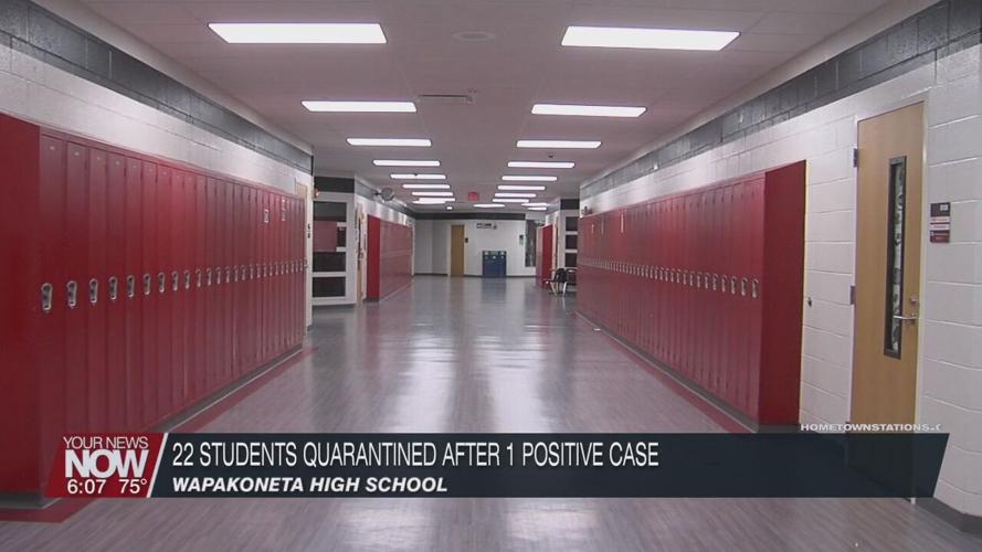 22 Wapakoneta students quarantined after 1 positive case