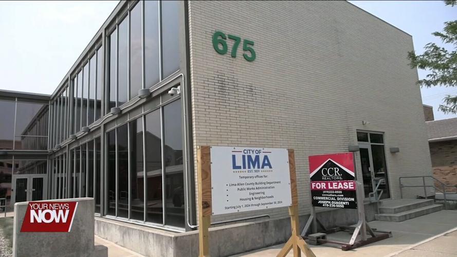 Temporary office changes due to construction at the Lima Municipal Building