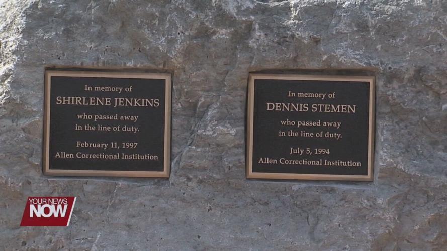 Garden dedicated Friday to correctional institution employees who made the ultimate sacrifice