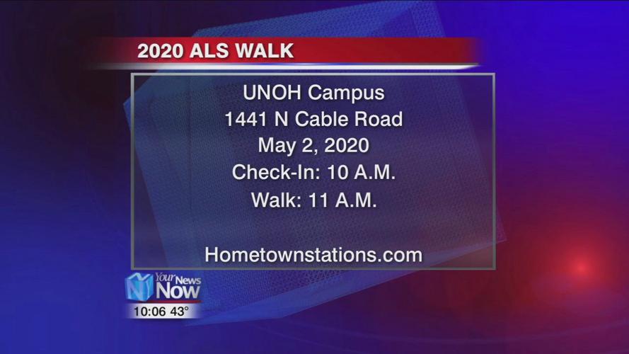 Lima Native speaks about upcoming ALS Walk