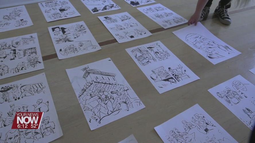 ArtSpace Lima to host Graphic Novel Artist Bryan Moss during Free Comic Book Day