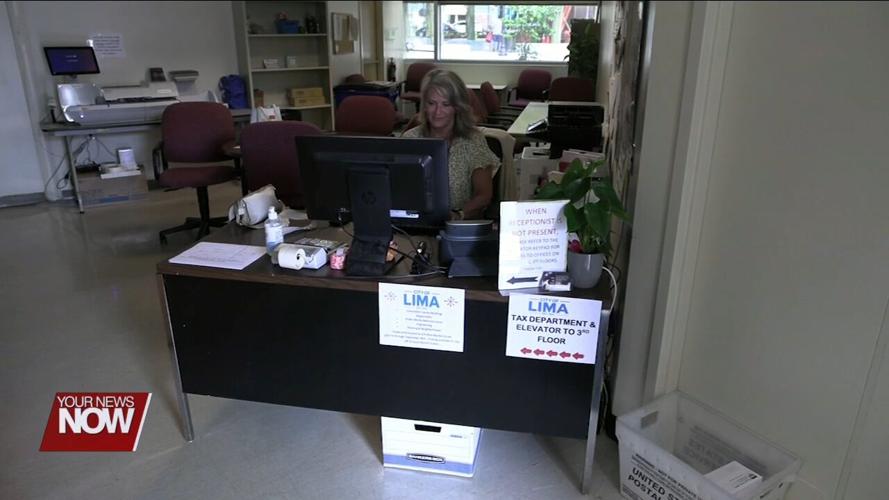 Temporary office changes due to construction at the Lima Municipal Building