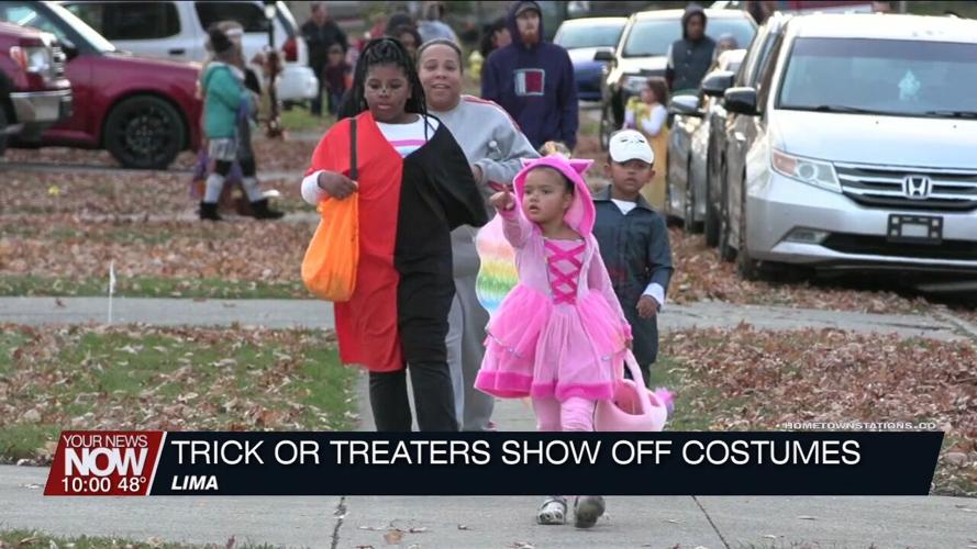 Superheroes, clowns, and more come out for Lima Trick or Treat