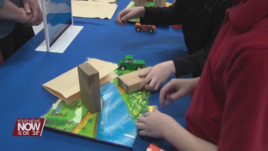 Imagination Station making a stop in Lima giving students some really cool hands on learning experiences