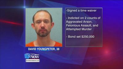 Man accused of setting a woman on fire waives his right to a speedy trial