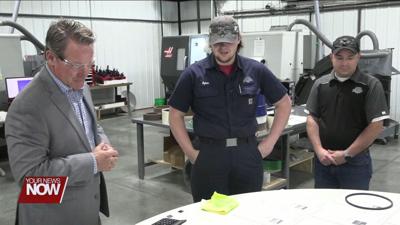 Ohio Lt. Governor visits DNC Hydraulics in Rawson to see impact of TechCred program