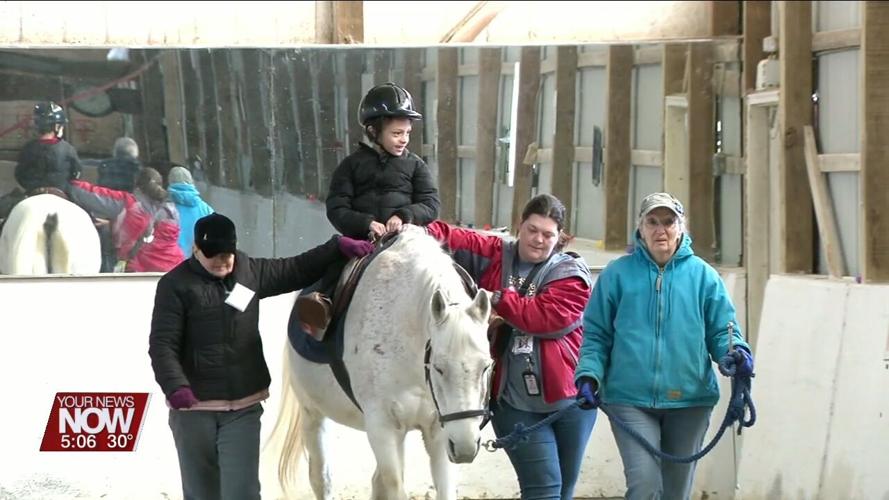 Students with autism begin weekly equestrian therapy sessions
